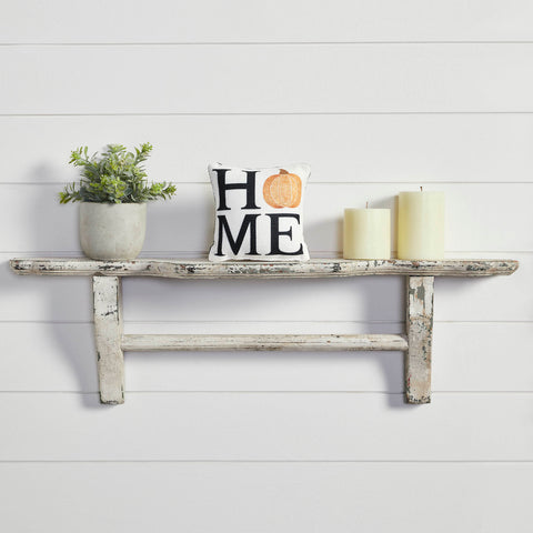 Add a little pop of fun fall style with this small accent pillow. The Annie Black Check Home Pumpkin Pillow measures 6 by 6 inches. The filled pillow features word art reading, Home with a fun pumpkin detail in burnt orange. The cozy home accessory reverses to black and white buffalo plaid for casual farmhouse style.