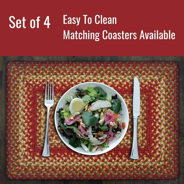 10x15 Cider Barn Table Mat Rect Set of 4