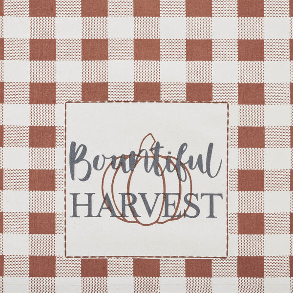 Bountifall Fall Harvest Kitchen Tea Towels Set of 3 (19x28 Inch) Autumn Decorative Dish Towels