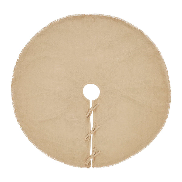 Yuletide Burlap Tan Tree Skirt 36