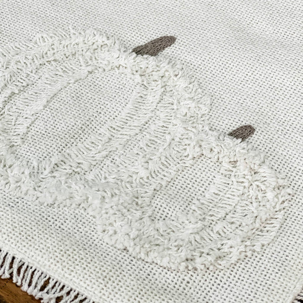 White Harvest Placemat Set of 4 18Lx12W