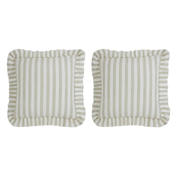 Finders Keepers Ruffled Fabric Euro Sham Set of 2 26x26