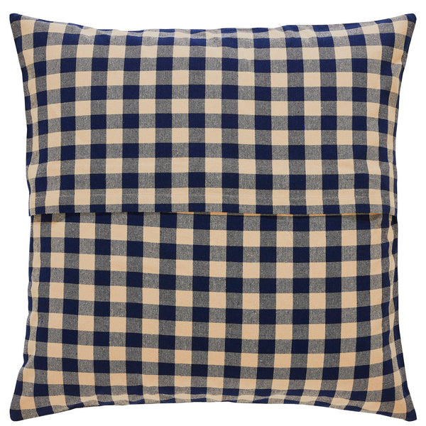 My Country Fabric Euro Sham 26x26 (Dark Navy)