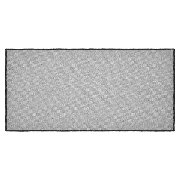 Custom House Black Tan Jacquard Polyester Bathmat 17x36