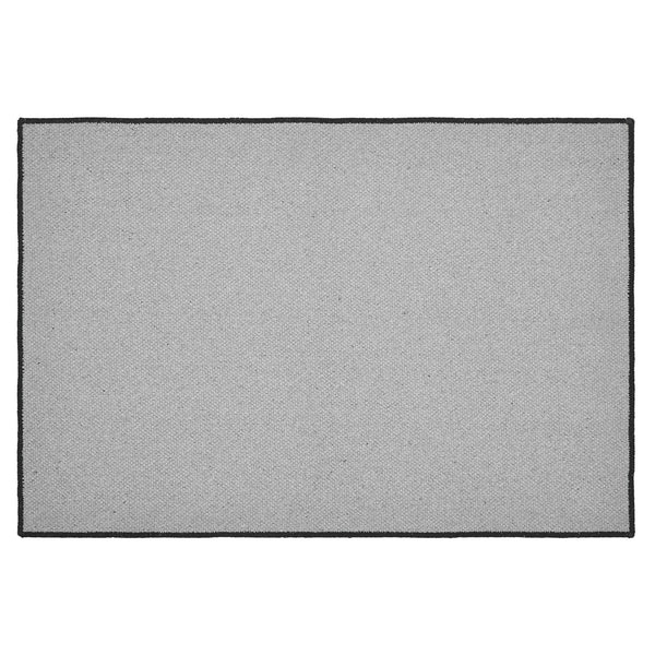 Custom House Black Tan Jacquard Polyester Bathmat 20x30