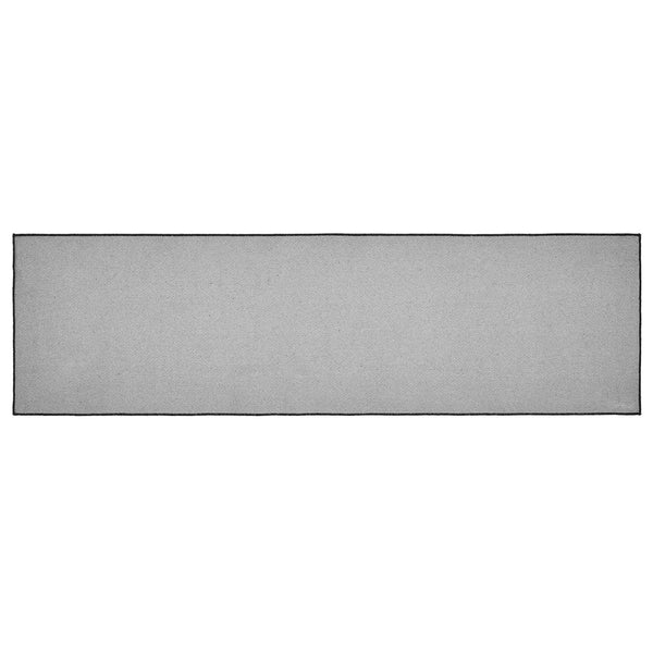 Custom House Black Tan Jacquard Polyester Rug/Runner Rect 22x78