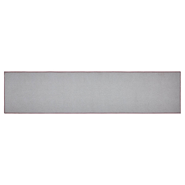 Custom House Burgundy Tan Jacquard Polyester Rug/Runner Rect 22x96