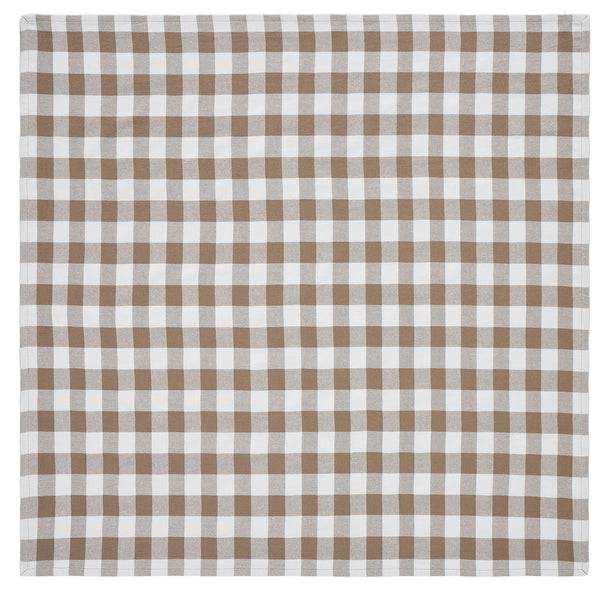 Annie Buffalo Check Portabella Table Topper 40x40
