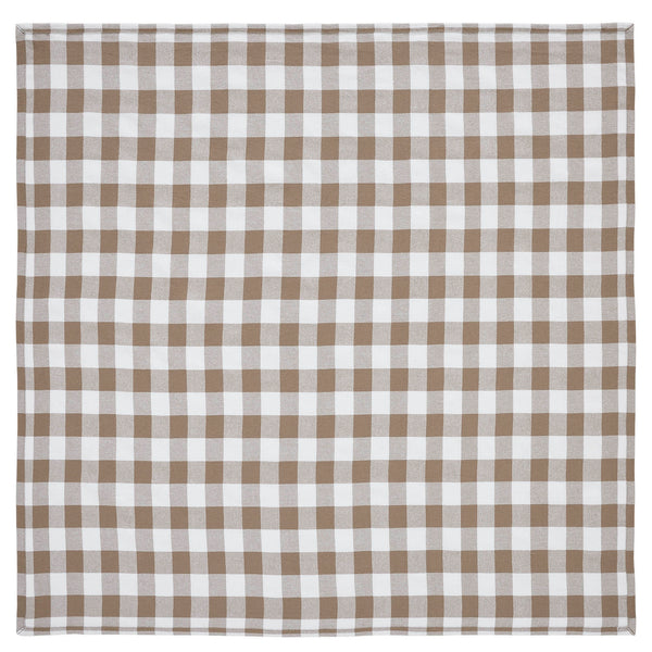 Annie Buffalo Check Portabella Table Topper 40x40