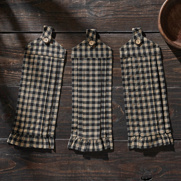 Black Check Table Collection