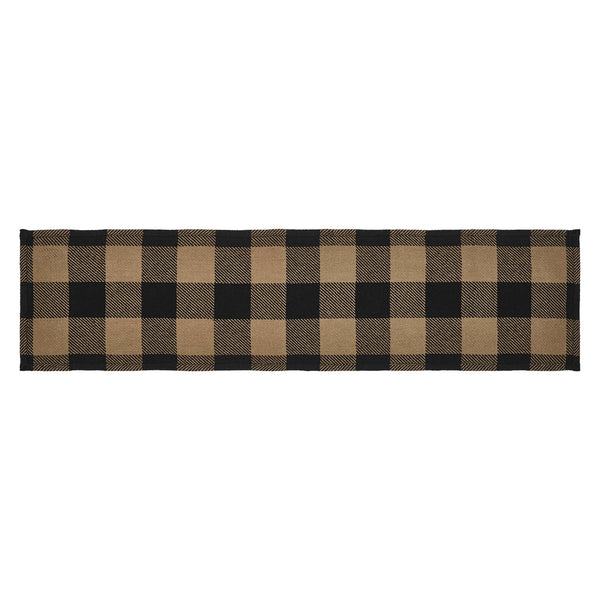 Black Check Runner 12x48