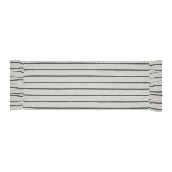 Kaila Ticking Stripe Ruffled Runner 8x24