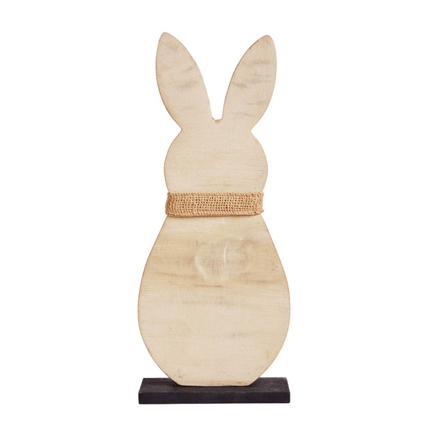 Wooden Spring Bunny 13x5.25x2.25