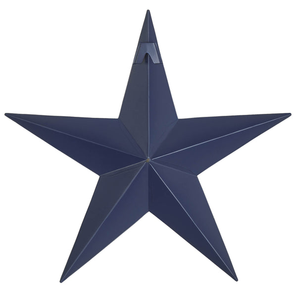 Metal Star Speckled Navy Distressed 12x12