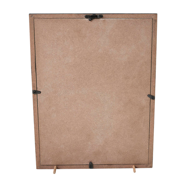 Farmhouse Harvest Autumn Blessings Wall Sign 16x12, Black Border Decorative Wood Plaque, Rustic Fall Home Decor Accent