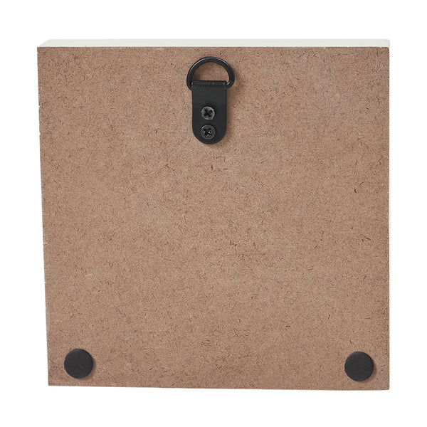 Hello Fall Pumpkin Autumn Harvest Farmhouse Rustic Cream MDF Tabletop Sign 5x5 Inch Decorative Plaque