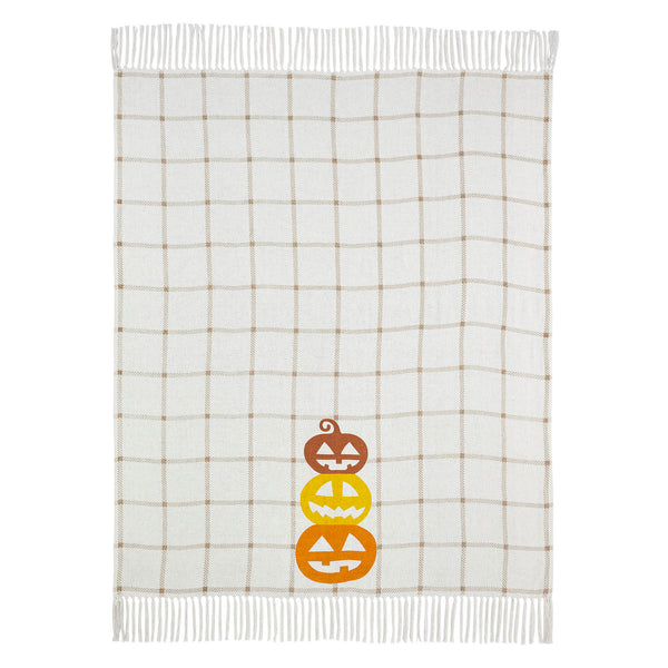 Country Halloween Woven Throw 50x60
