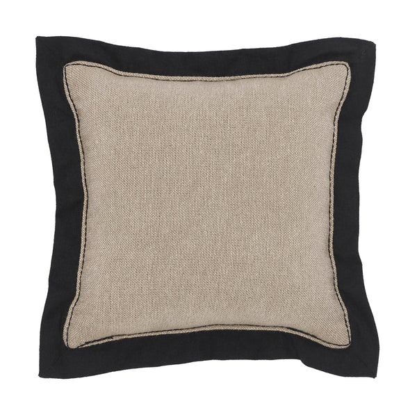 Raven Harvest Primitive Pumpkin Decorative Pillow 6x6 Inch Farmhouse Fall Accent Cushion