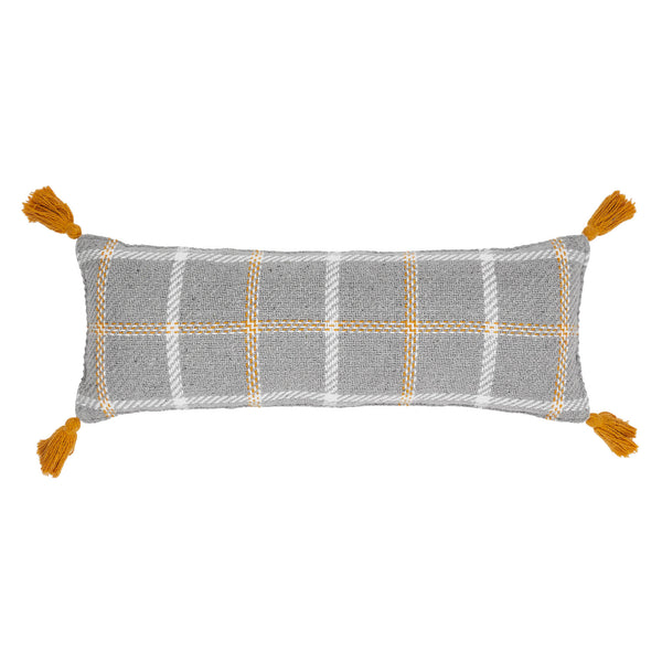 Harvest Blessings Fall Lumbar Pillow, Count Your Many Blessings Woven Decorative Accent Home Decor, 5x15