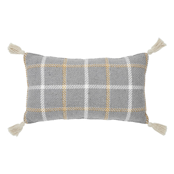 Harvest Blessings Simply Blessed Woven Lumbar Decorative Pillow Farmhouse Fall Accent Home Decor 7x13