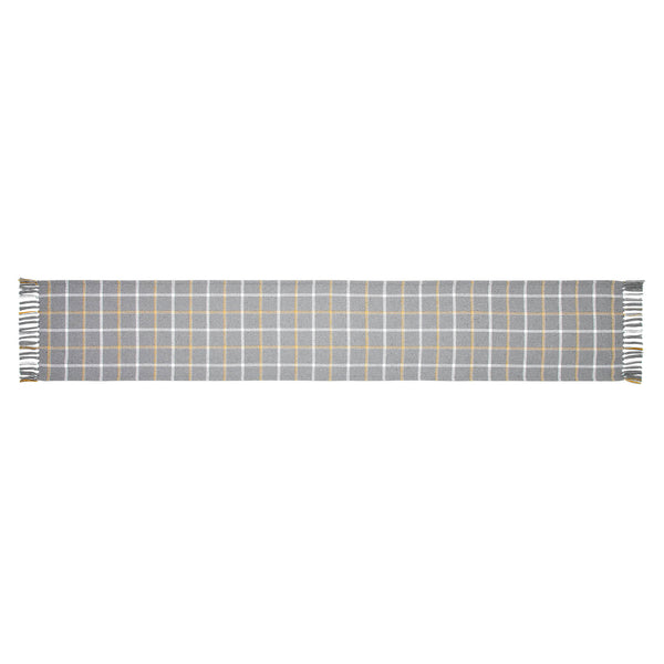 Harvest Blessings Woven Plaid Runner 12x72