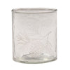 Shop a set of 4 clear Pinecone Old Fashioned Glasses featuring an etched pinecone design, perfect for rustic cabins, lodges, and country homes.