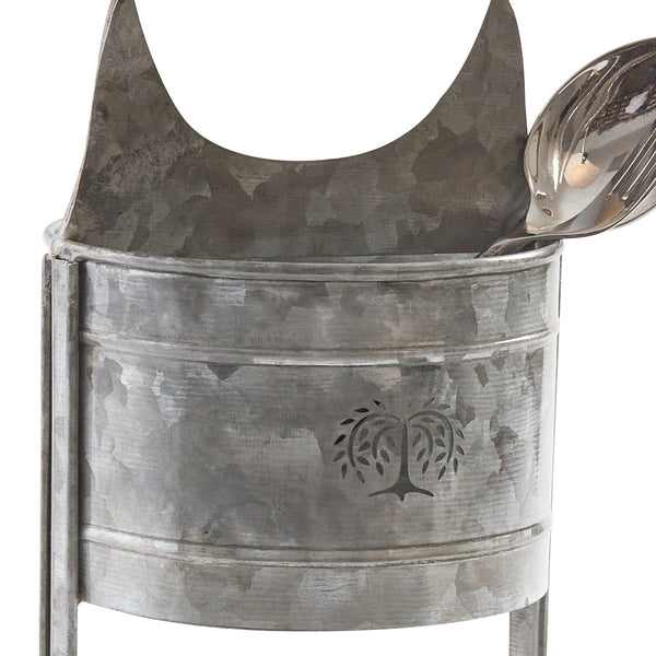 Galvanized 2 Tier Caddy