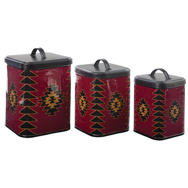 Red Dawn Canisters – Set of 3