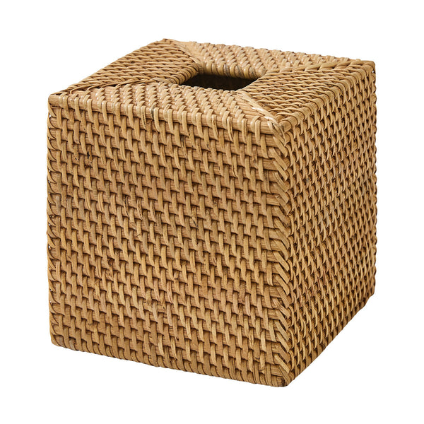 Rattan Tissue Box Holder - Allysons Place