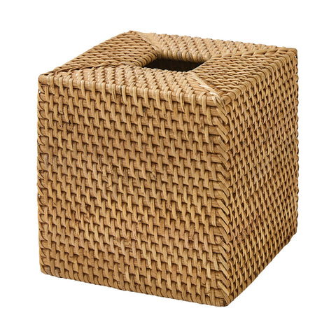 Rattan Tissue Box Holder
