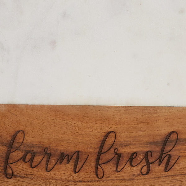 Farmhouse Wood Cutting Board-Large