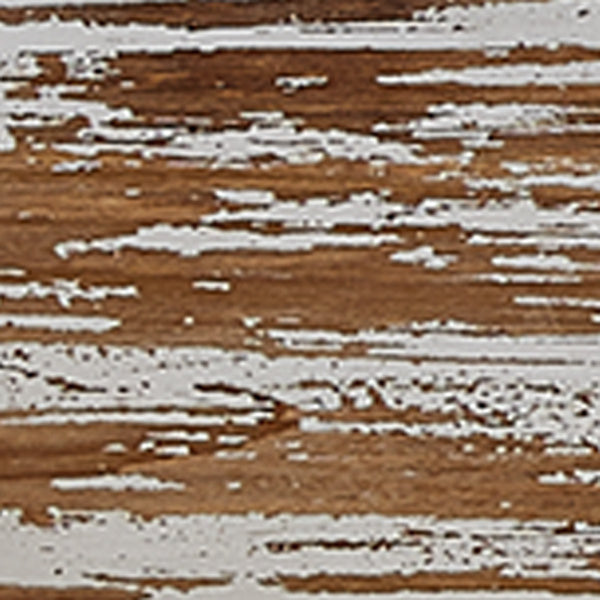 Set of 2 Distressed Wood Table Crates