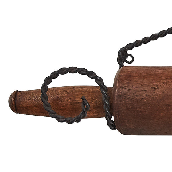 Rolling Pin Dishtowel Holder