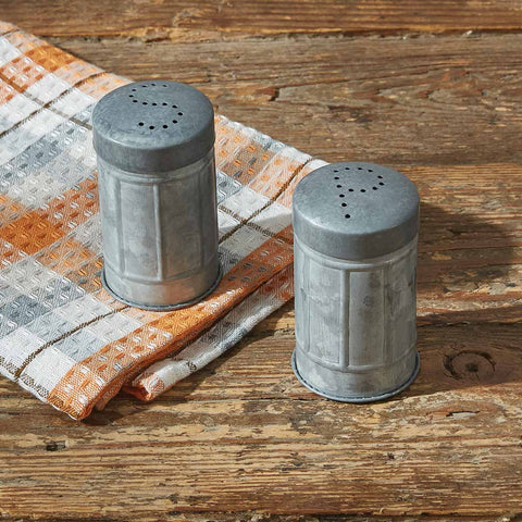 This Belmont Salt and Pepper Set is sure to create a farmhouse look on your table! Check out the rest of the Belmont Collection for coordinating items!
