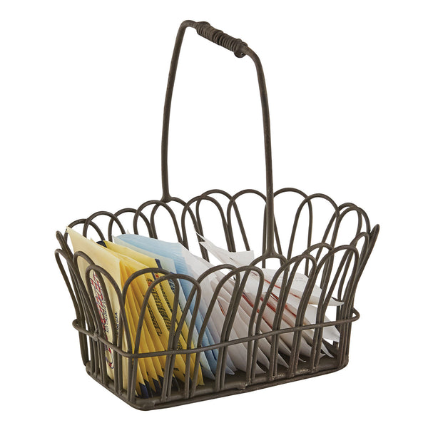 Scalloped Wire Condiment Caddy