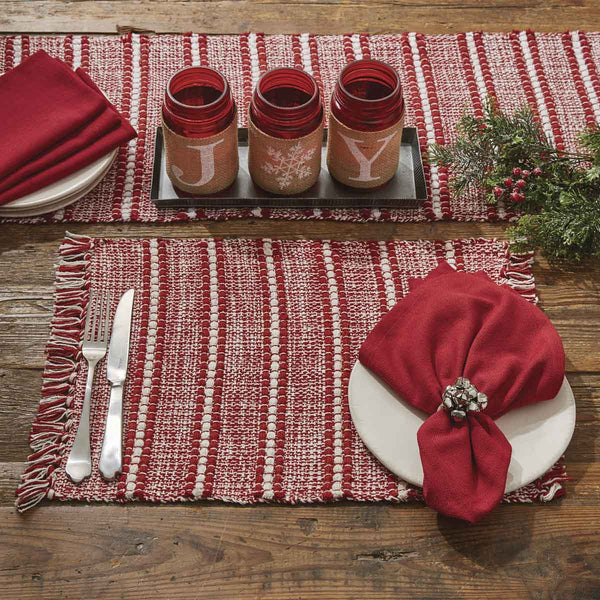 Peppermint Stripe Placemat (Set of 4)
