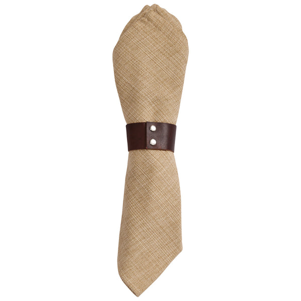 Leather Cuff Napkin Ring (set of 4)