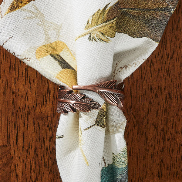 Add a gorgeous accent to your country table with the Pheasant Run Napkin Ring! These will coordinate perfect with the Pheasant Run Napkins and Placemats!