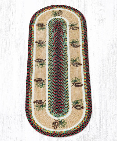 OP-81 Pinecone Oval Patch 2'x6'