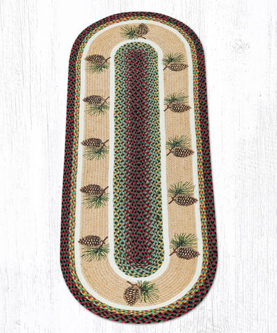 OP-81 Pinecone Oval Patch 2'x6'