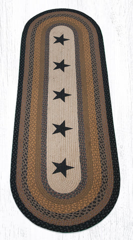 OP-99 Black Stars Oval Patch 2'x6'