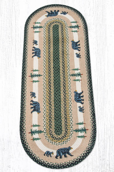 OP-116 Bear Timbers Oval Patch 2'x6'