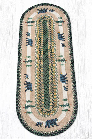 OP-116 Bear Timbers Oval Patch 2'x6'
