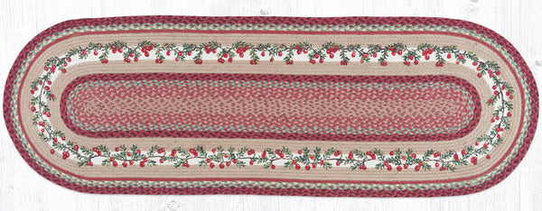 OP-390 Cranberries Oval Patch 2'x6'