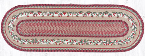 OP-390 Cranberries Oval Patch 2'x6'
