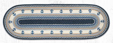 OP-443 Anchor Oval Patch 2'x6'