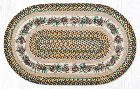 OP-51 Needles & Cones Oval Patch 27"x45"