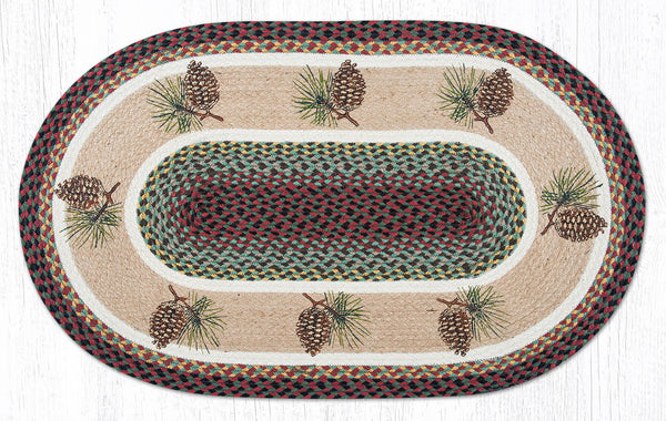 OP-81 Pinecone Oval Patch 27"x45"