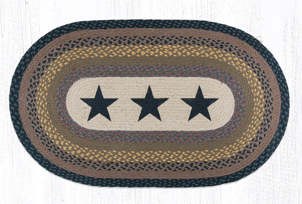 OP-99 Black Stars Oval Patch 27"x45"