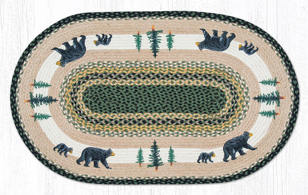 OP-116 Bear Timbers Oval Patch 27"x45"